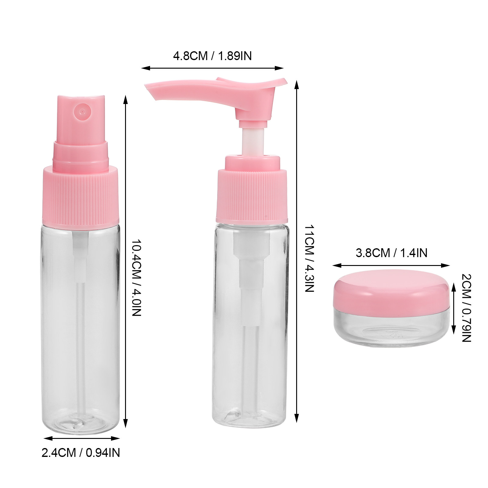 1Set Botol Perjalanan Kompak y - Misting Bottle Fine ulasan dan harga